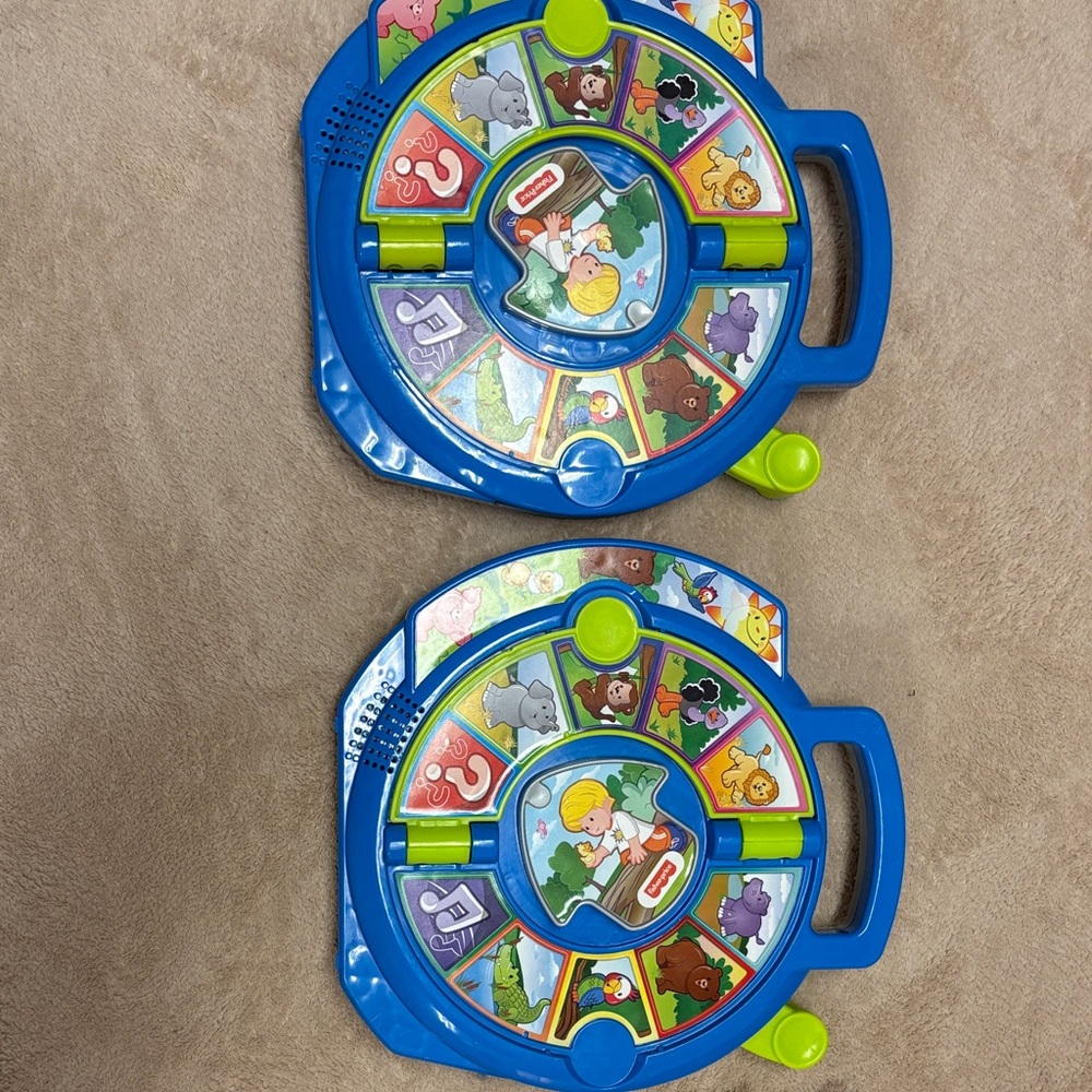 Fisher-Price Blue Animal Sound Wheel